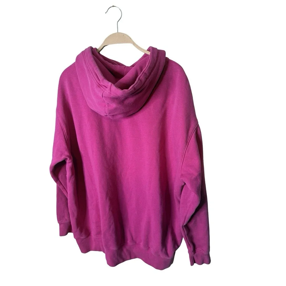 Nike Sportswear Phoenix Fleece Oversized Hoodie Womens sz‎ Large playful pink